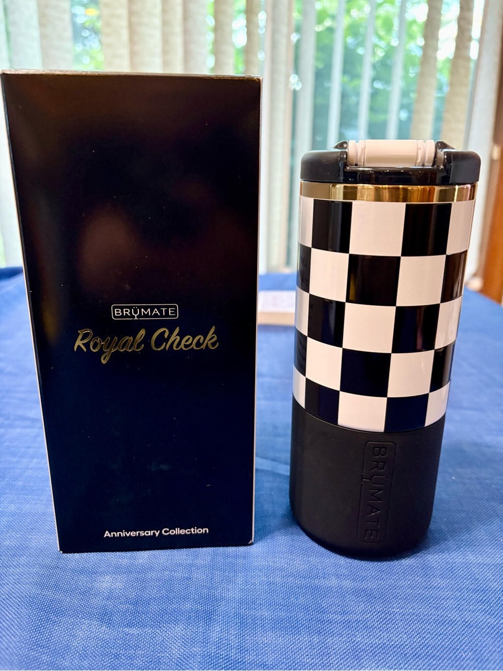 Brumate Royal Check 18oz Strova